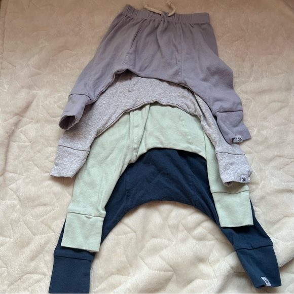 Honest Baby 4 pack sweatpants 3-6 months - Picture 2 of 5
